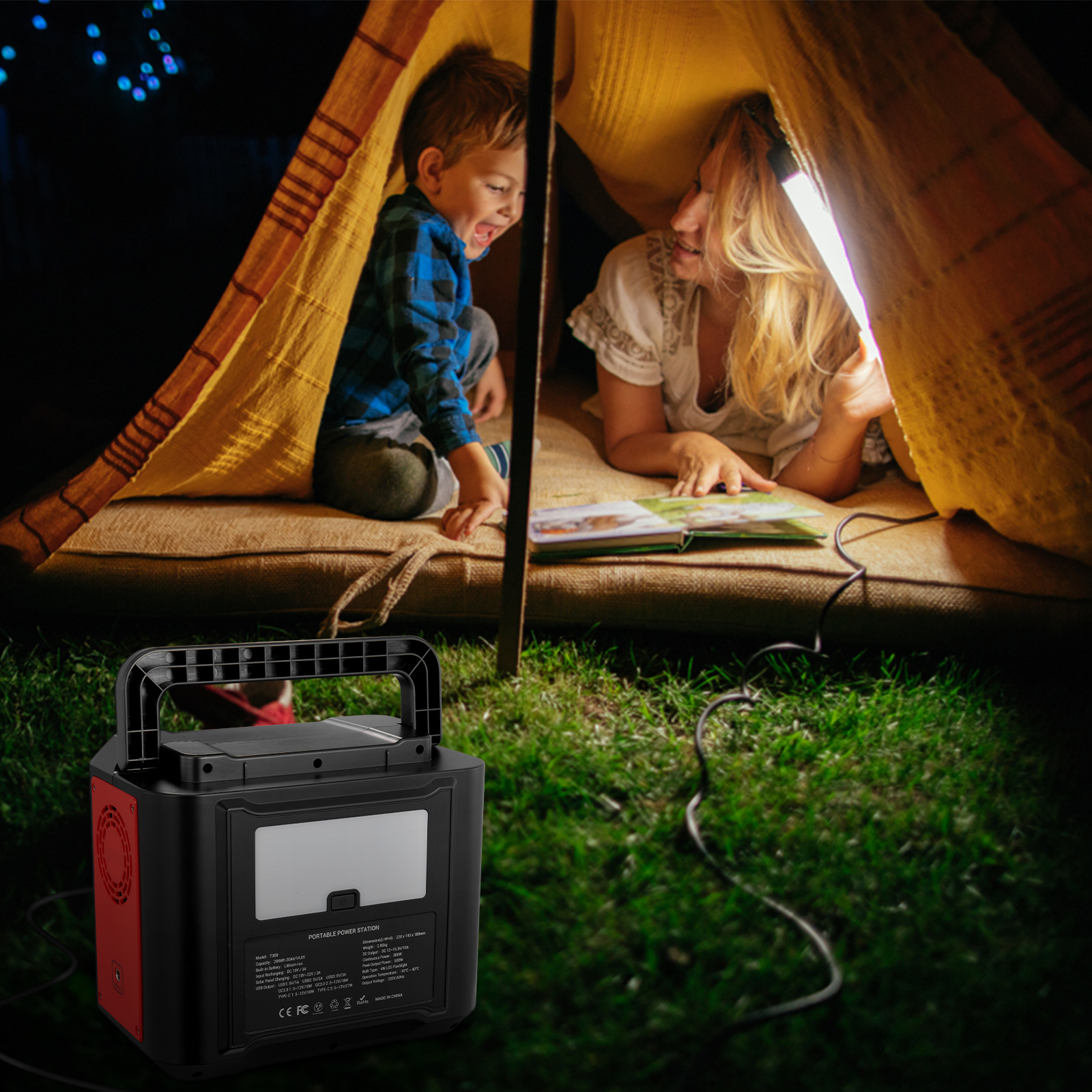 Outdoor energy storage power supply is an important outdoor power supply equipme